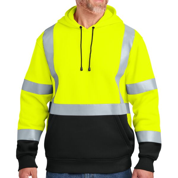 Ansi 107 Class 3 Heavy Duty Fleece Pullover Hoodie Thumbnail